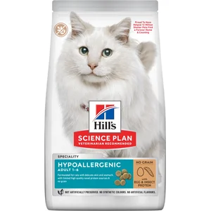 Hill's Cat Adult Hypoallergenic Egg & Insect Protein 1,5 kg pas cher