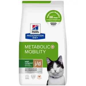 8 kg Hill's Prescription Diet j/d Metabolic + Mobility au poulet nourriture pour chien sècheVendu parzooplus-be