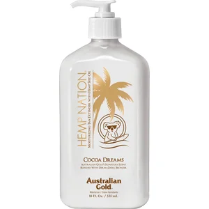 Australian Gold Hemp Nation Cocoa Moisturizer Tan Extend 535 Ml pas cher