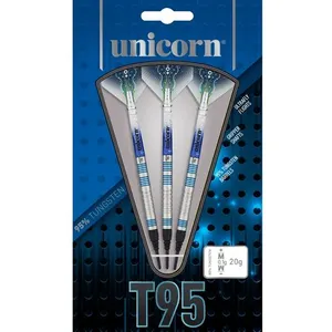 Unicorn T95 Core XL Blue Fléchettes à Pointe Souple Mixte, Bleu, 18 g pas cher