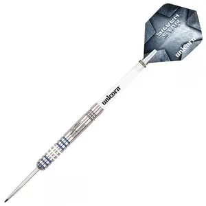Unicorn Silver Star 80% Tungsten-Gary Anderson Fléchettes Homme, 25 g