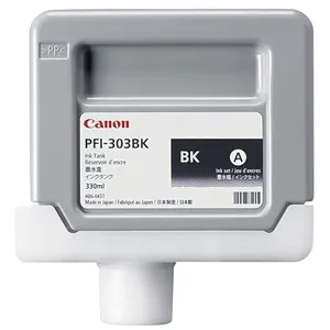 Canon PFI-303BK Inktcartridge Zwart pas cher