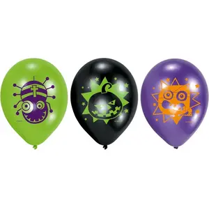Comparateur de prix : Amscan Ballons Latex x6 - Halloween