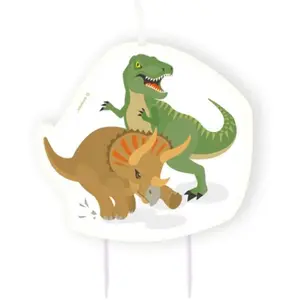 amscan 9903981 Bougie d'anniversaire Dinosaure MulticoloreVendu parbol