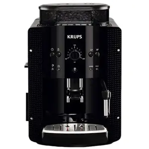 Krups EA8118, Autonome, 1,6 L, Café en grains, Broyeur intégré, Noir pas cher