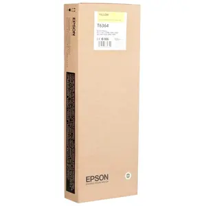 Original Ink Cartridge Epson Cartucho T636400 amarillo Yellow pas cher