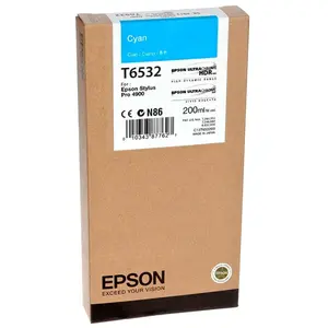 Cartouche d'encre originale Epson GF Stylus Pro-4900 Bleu Cyan pas cher