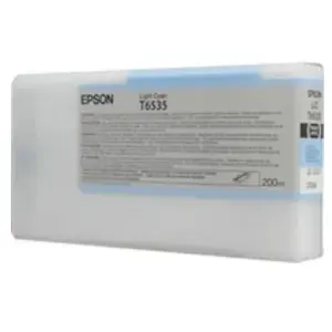 Cartouche d'encre originale Epson C13T653500 Bleu Cyan Cyan clair pas cher