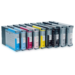Epson T543 (C13T543200) Inktcartridge Cyaan pas cher