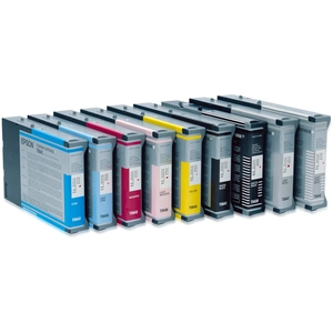 Epson T6055 - cyan clair - originale - cartouche d'encre pas cher