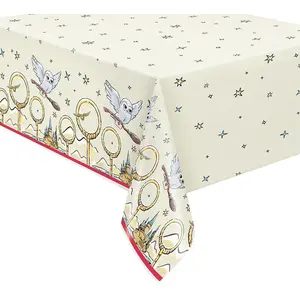 Unique Nappe en papier - Harry Potter - 137x213 cm - Multicolore pas cher