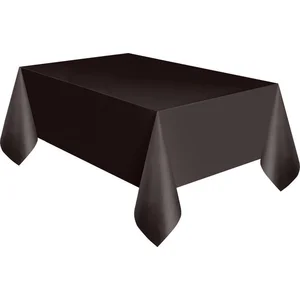 Unique Party - 5096 - Nappe en Plastique - 2,74 x 1,37 m - Noir pas cher