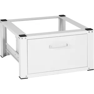 Mophorn - Piédestal de buanderie support de base pour laveuse et sécheuse 686 mm de largeur x 366 mm de hauteur, ajustement universel avec capacité pas cher