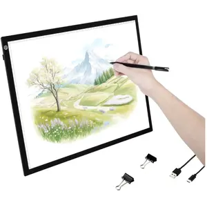 Mophorn Tableau lumineux LED A3, luminosité réglable sur 3 niveaux, al... pas cher