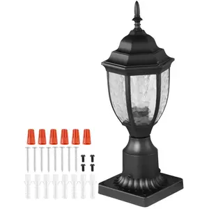 Mophorn - Lot de 2 lampadaires d'extérieur du crépuscule à l'aube, 390... pas cher