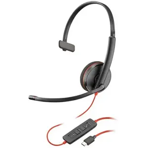 Headphones with Microphone Poly 209748-201 pas cher