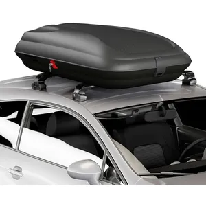 COSTWAY Coffre de Toit Voiture Rigide - Clés, Sangles Ouverture Côté, ...Vendu parcdiscount