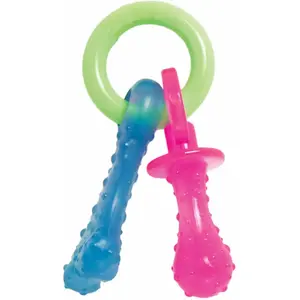 Nylabone Puppy Tandjes Krijgen Bot - Hondenspeelgoed - Bacon - 21.5 cm... pas cher