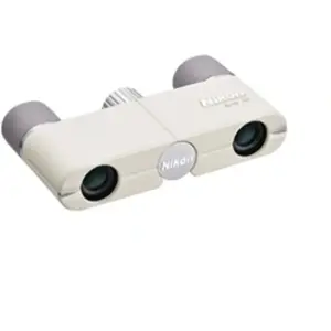 Nikon 4x10 compacte verrekijker - kleur ivory white pas cher