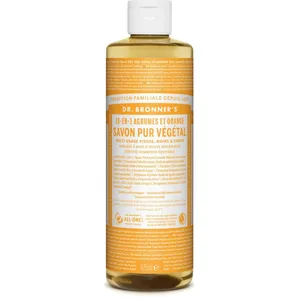Savon Liquide 18-en-1 Agrumes Orange Dr. Bronner’s® - Cosmétiques Hyg DB OLCT 16FR pas cher