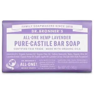 Dr. Bronner's - Lavendel Zeepblok pas cher