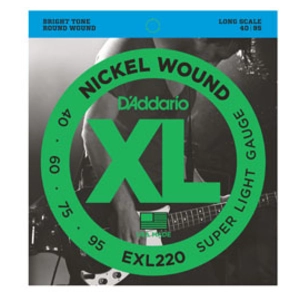 D'Addario EXL220TP, Super Light, 40-95, 2 jeux, cordes longues - jeu g... pas cher