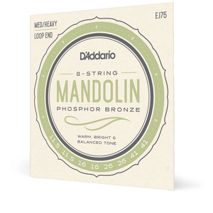Daddario . D'Addario Phosphor Bronze EJ75 11,5-41. Jeu de cordes Mandoline. pas cher