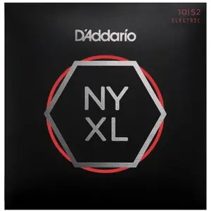 D'Addario NYXL 10-52 Carbon Steel Alloy - Elektrische gitaarsnaren pas cher