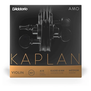 D'Addario KA310 4/4M - Kaplan Amo Jeu de cordes Violon 4/4 Medium pas cher