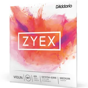 D'Addario D'Addario DZ310A 4/4M Zyex (4x, Violon), Corde de guitare pas cher