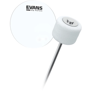 Evans EQPC1 - Patch simple-pédale EQ, plastique translucide pas cher