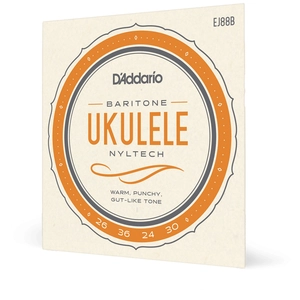 D'Addario Ukulele snaren EJ88B Baritone Nyltech 24-30-36-26 - Snaren pas cher
