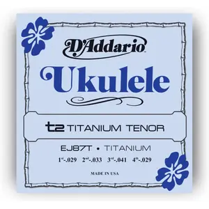 D'addario Pro Arté Titanium EJ87T - Cordes ukulélé Ténor pas cher