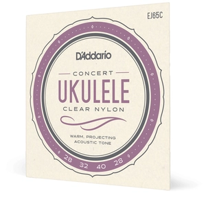 D'addario Pro Arté EJ65C - Jeu de cordes Ukulélé Concert pas cher