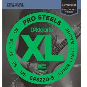 D'Addario ProSteels EPS 220-5 pas cher