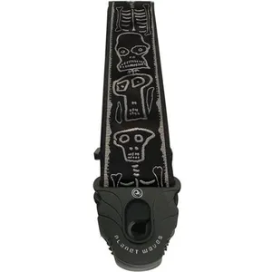 Comparateur de prix : D'Addario Sangle guitare avec lock Joe Satriani 5cm - Planet Waves Skull & Bones