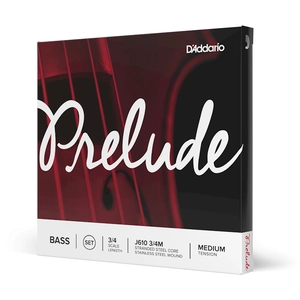 D'Addario J613 3/4M - Corde seule (La) contrebasse Prelude, manche 3/4...