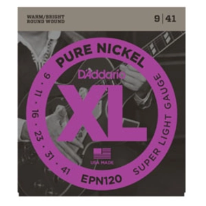 D'Addario Pure Nickel EPN120