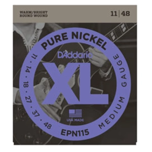 D'Addario Pure Nickel EPN115 011/048 pas cher