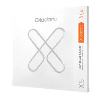 D'Addario XSAPB1047-3P XS 10-47 3-Pack - Akoestische gitaarsnaren pas cher