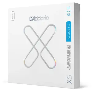 D'Addario XSAPB1253-3P XS 12-53 3-Pack - Akoestische gitaarsnaren pas cher