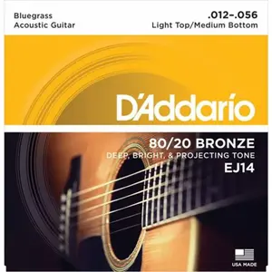 Comparateur de prix : D'addario Bluegrass EJ14 12-56 - Jeu de Cordes guitare acoustique