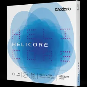 D'Addario H510 4/4M - Jeu de cordes violoncelle Helicore manche 4/4 Me...