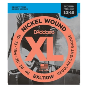 D'ADDARIO Cordes électriques CDD EXL110W pas cher