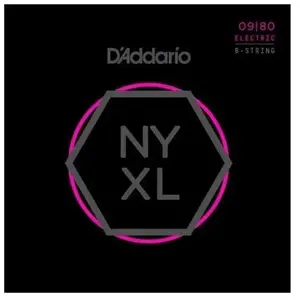 D'Addario NYXL0980 (8 x, Guitare, 0.08"), Corde de guitare