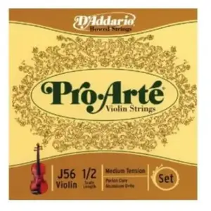 D'Addario - Jeu de cordes pour violon 1/2 Pro Arte D'addario