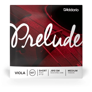 Comparateur de prix : Daddario D'Addario J910 SM - Jeu de cordes alto Prelude, Short Scale, Medium