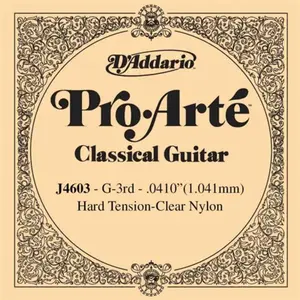 Corde au détail guitare classique D'Addario Pro-Arte Sol réassort du j... pas cher