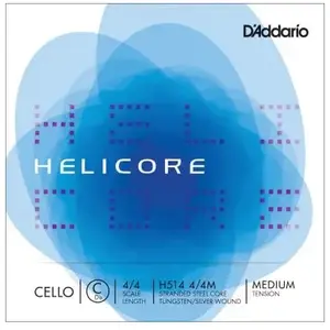 D'Addario H514 4/4M - Corde seule (Do) violoncelle Helicore manche 4/4... pas cher