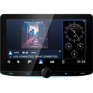 Kenwood, Autoradio, Digital Media Receiver mit 10,1 Zoll HD-Display mi... pas cher